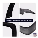 PIT66 Black Fender Flares for Chevy Silverado