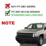 PIT66 Black Fender Flares for Chevy Silverado