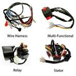GY6 Stator Coil Set & Wiring Harness for ATVs