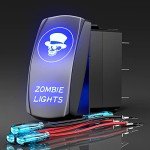 Zombie LED Rocker Switch for ATV and Marine
