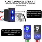Zombie LED Rocker Switch for ATV and Marine