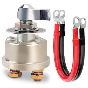 200A Master Battery Disconnect Switch & Cables Set