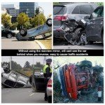 SINGARO Wide Angle Universal Rearview Mirror