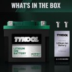 TYKOOL 12.8V Lithium Battery for ATVs and More