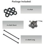 A Arm Bolts and Nuts for Banshee & Raptor