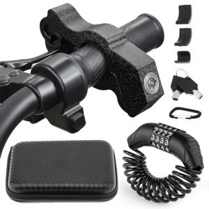 Heavy Duty Motorcycle Anti-Theft Lock & Cable