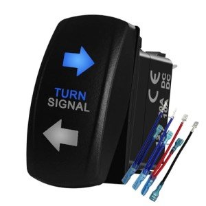 Blue LED Rocker Switch for 4x4 UTV/ATV