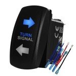 Blue LED Rocker Switch for 4x4 UTV/ATV