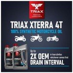 Triax XTerra 4T 10W-40 Synthetic Motorcycle Oil