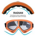 4-Pack ATV Offroad Goggles with Neck Bandanas