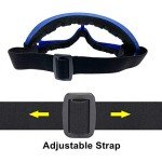 4-Pack ATV Offroad Goggles with Neck Bandanas