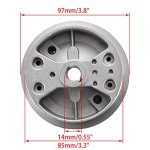 WOOSTAR Flywheel for 2 Stroke Mini Bikes