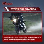 WOOSTAR Flywheel for 2 Stroke Mini Bikes