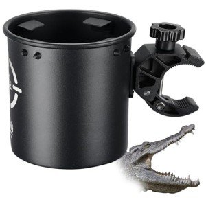 KEMIMOTO ATV Drink Holder with Metal Clamp