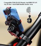 Aluminum Bar Clamp Mounts for ATV UTV Roll Cages