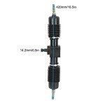 Akozon 420mm Power Steering Gear Shaft for ATVs