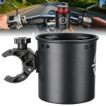 KEMIMOTO ATV Drink Holder with Metal Clamp