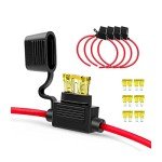 5-Pack Waterproof Inline Fuse Holders for ATVs