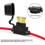 5-Pack Waterproof Inline Fuse Holders for ATVs
