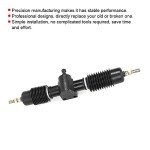 Akozon 420mm Power Steering Gear Shaft for ATVs
