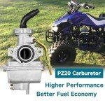 FVRITO PZ20 Carburetor Kit for ATVs and Bikes