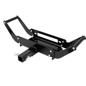 HEDGFOX Hitch Mounted Foldable Winch Plate