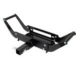 HEDGFOX Hitch Mounted Foldable Winch Plate