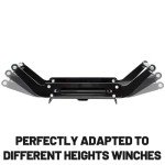HEDGFOX Hitch Mounted Foldable Winch Plate