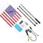 Adjustable RGB LED Whip Lights for ATV/UTV