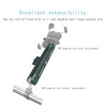 Double Socket Arm for RAM Mounts - ATV & Bike