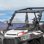 KEMIMOTO 4-IN-1 Flip Up Windshield for RZR