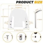 Universal Scooter Windshield for Yamaha & Honda
