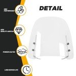 Universal Scooter Windshield for Yamaha & Honda