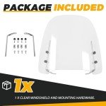 Universal Scooter Windshield for Yamaha & Honda