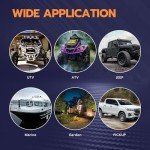 20-Inch LED Light Bar 100W for ATVs and Trucks