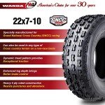 WANDA Set of 2 Sport ATV Tires 22x7-10