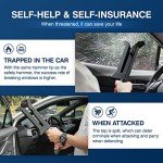 Universal Brake Pedal Lock with Escape Hammer