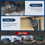 Universal Brake Pedal Lock with Escape Hammer