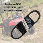 LOONGPART Drive Belt for Polaris ATVs