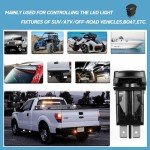 Xislet Blue Rock Lights Toggle Switch for ATV/UTV