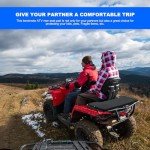 Universal ATV Rack Pad - Breathable Shock Absorption Cushion