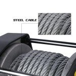 3000 lb 12V Waterproof Electric Winch with Remote