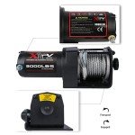 3000 lb 12V Waterproof Electric Winch with Remote