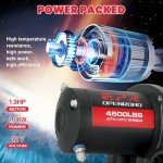 OPENROAD 4500 lb Waterproof ATV/UTV Electric Winch