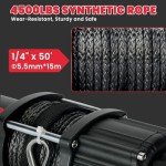 OPENROAD 4500 lb Waterproof ATV/UTV Electric Winch