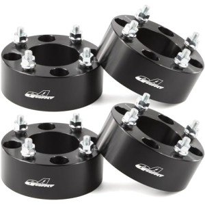 ATV 4x110 Wheel Spacers 2 Inch - Black 4 Pack