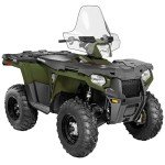 Polaris ATV Tall Windshield for Sportsman Models