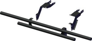 KFI Rear Bumper for Polaris Black 101825