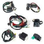 ATV Electric Wiring Harness Kit with CDI Coil