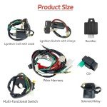 ATV Electric Wiring Harness Kit with CDI Coil